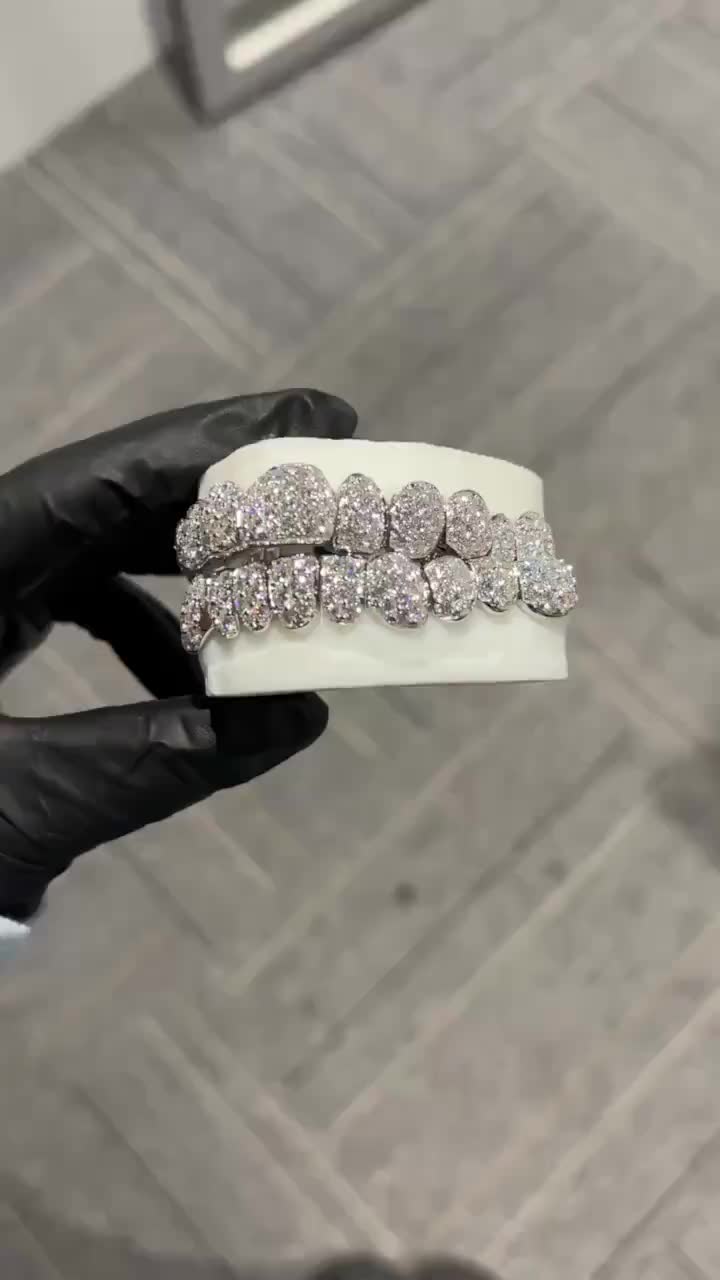 IN 20+ BASKETS Price:£123.00+ VAT included (where applicable) Custom Mossanite GRILLZ