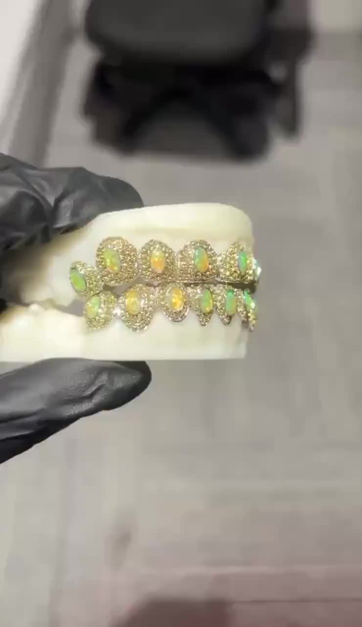 ONLY 1 LEFT AND IN 5 BASKETS Price:£149.49+ VAT included (where applicable) Custom Mossanite GRILLZ